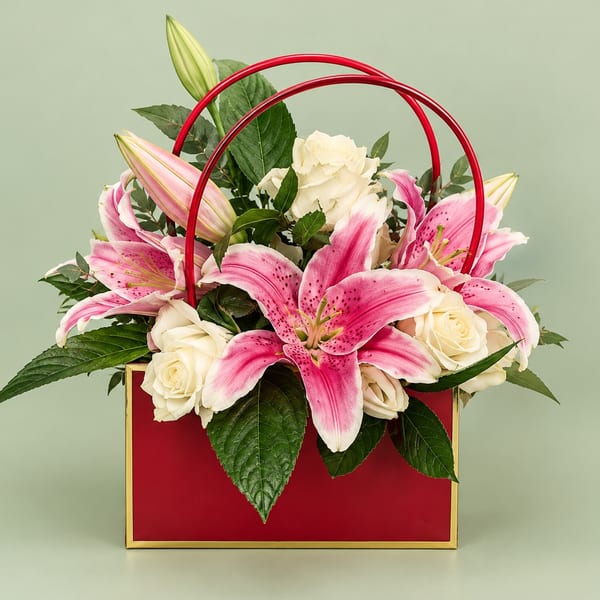 Lily and Roses Style Bag